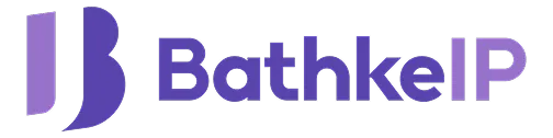 Logo featuring stylized purple letters "B" and the text "BathkelP" in gradient purple tones.